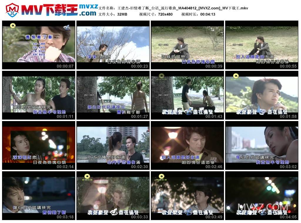 王建杰-旧情难了断_台语_流行歌曲_MA404812